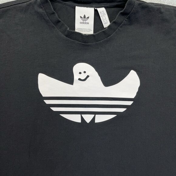 Adidas x Mark Gonzales Shmoo T-Shirt Men’s XL Black Skate Graphic Tee - Picture 2 of 10